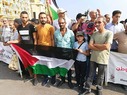 فلسطينيو سورية يعتصمون أمام مقر السفارة الاسترالية في بيروت للمطالبة باللجوء الإنساني