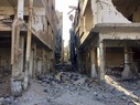 صور من شارع دير ياسين وفؤاد حجازي ثانوية اليرموك، مدرسة الكرمل، مستوصف الخامس، بلدية اليرموك.