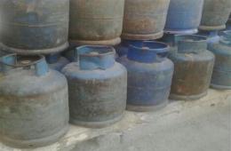 Limited quantities of cooking gas are available at Khan Al Sheih camp in Damascus suburb.