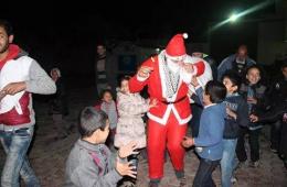 Gifts Distribution to the Palestinians of Syria Children at Kilis Shelter Center.