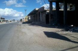Sporadic shelling around Khan Al Shieh camp