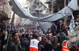 Inside the hellhole of Yarmouk, the refugee camp that shames the world.