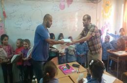 School Bags Distribution to the Palestinian Syrian Students in Beddawi Camp 