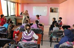 Educational centre for Palestinian and Syrian children inaugurated by The Charity Association.