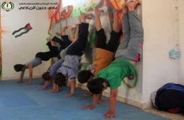 Jennin Sports Club Organizes Entertainment and Sports Activities for the Children of Yarmouk South of Damascus