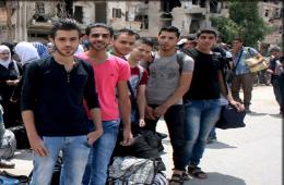 Negligence and Poor Reception Exacerbate the Suffering of the High School Students of the Besieged Camps in Temporary Centers in Damascus