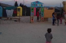 Palestinian Syrian Immigrants Establish a School in Katsikas Greece Camp