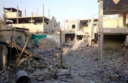 Artillery Bombing Targeted Der’aa Camp Southern Syria