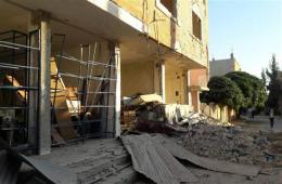 Explosive Barrels Targeted Khan al-Sheih Camp at Night Causing Causalities