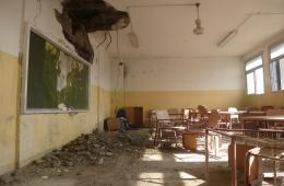 Syrian war forbids thousands of Palestinian children from education.
