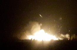 Khan Al-Shih Camp Showered with Internationally Prohibited Firebombs