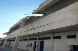 Onslaughts Hit Akka School in Al-Neirab Camp, UNRWA Schools Closed until further Notice