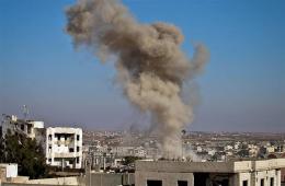 Tanks strike Deraa Camp for Palestinian refugees, in southern Syria
