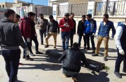 Clean-Up Campaign Kicked off in AlNeirab Camp
