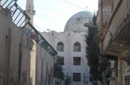 ISIS Forces Civilians near Abdul Kadir AlHusseini Mosque in Yarmouk Out of Their Homes