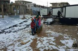 Winter and the state of misery reveal another aspect of the suffering of Palestinian-Syrians in the Lebanese Beqaa