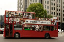 "Freedom Bus" reaches Paris and demands the freedom of the detainees in the Syrian regime’s prisons 
