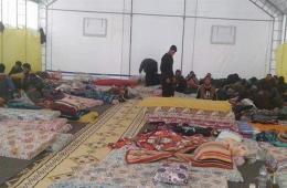 The suffering of those displaced from Khan Al-Sheih to Idlib aggravates and becomes increasingly difficult