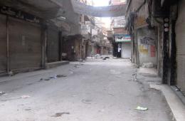 A girl from Yarmouk camp dies after the bombardment of Al-Ja