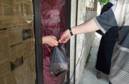 The Charitable Association distributes its aid to a number of Palestinian families in the suburbs of Damascus