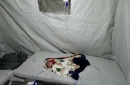 A call to secure infant milk in Deir Balout camp in north Syria