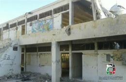 5 UNRWA Structures Destroyed in Daraa Camp for Palestinian Refugees