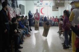 Leisure Activities Held for Palestinian Children in AlAyedeen Camp in Hums