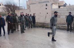 Military Training Held by Liwaa AlQuds in Handarat Camp