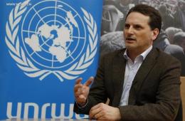 Krähenbühl Appeals to Donor Parties to Boost UNRWA Funding