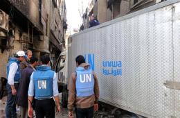 UNRWA in Syria Announces Aid Cut for Palestinians of Syria