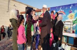 Ceremony to Honor Orphans Held in AlRaml Camp for Palestinian Refugees 