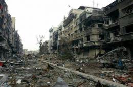 Yarmouk’s Displaced Families Left without Roof over Their Heads in War-Torn Syria
