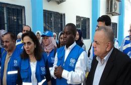 UNRWA Delegation Shows Up at AlAyedeen Camp for Palestinian Refugees in Hums