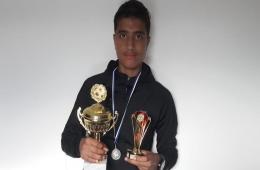 Palestinian Refugee Granted Best Football Scorer Award in Hamburg 