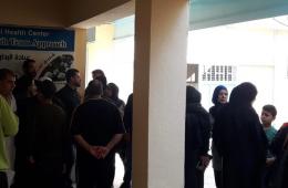 Protest Moves Held at UNRWA Clinic North of Lebanon
