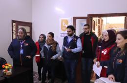 UN Delegation Visits Aleppo’s AlNeirab Camp for Palestinian Refugees