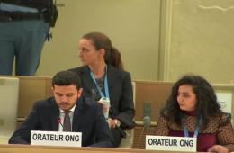 AGPS Speaks Up for Palestinians of Syria at UNHRC