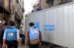 UNRWA in Syria Delays Aid Delivery for Palestinian Refugees