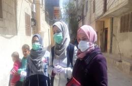 Women Launch Anti-Coronavirus Campaign in AlHusainiya Camp