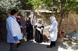 Anti-Coronovirus Initiatives Held in Khan Eshieh Refugee Camp