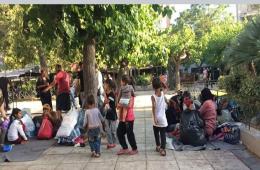 Palestinians among Hundreds of Homeless Refugees in Athens