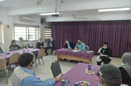 UNRWA Delegation Meets With Representatives of Palestinians of Syria in Jordan