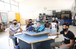 840 Palestinian Refugees Pursue Studies at Damascus Training Centre