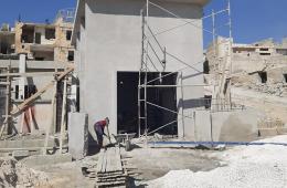Water Network Repair Works Ongoing in Handarat Camp for Palestinian Refugees
