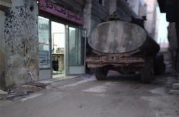 Palestinian Refugee in AlDhiabiya Town Denounce Water Shortage