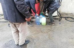 Fuel Supplies Distributed to 300 Displaced Palestinian Families from Syria in AlBekaa