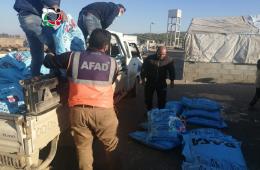 Firewood Distributed in Northern Syria Displacement Camps