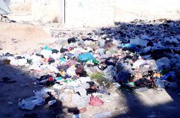 Palestinian Families in AlSayeda Zeinab Appeal for Garbage Clearance