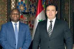 UNRWA Director in Syria Meets with Damascus Governor