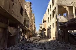 Displaced Families Appeal for Rubble-Clearance in Yarmouk Camp